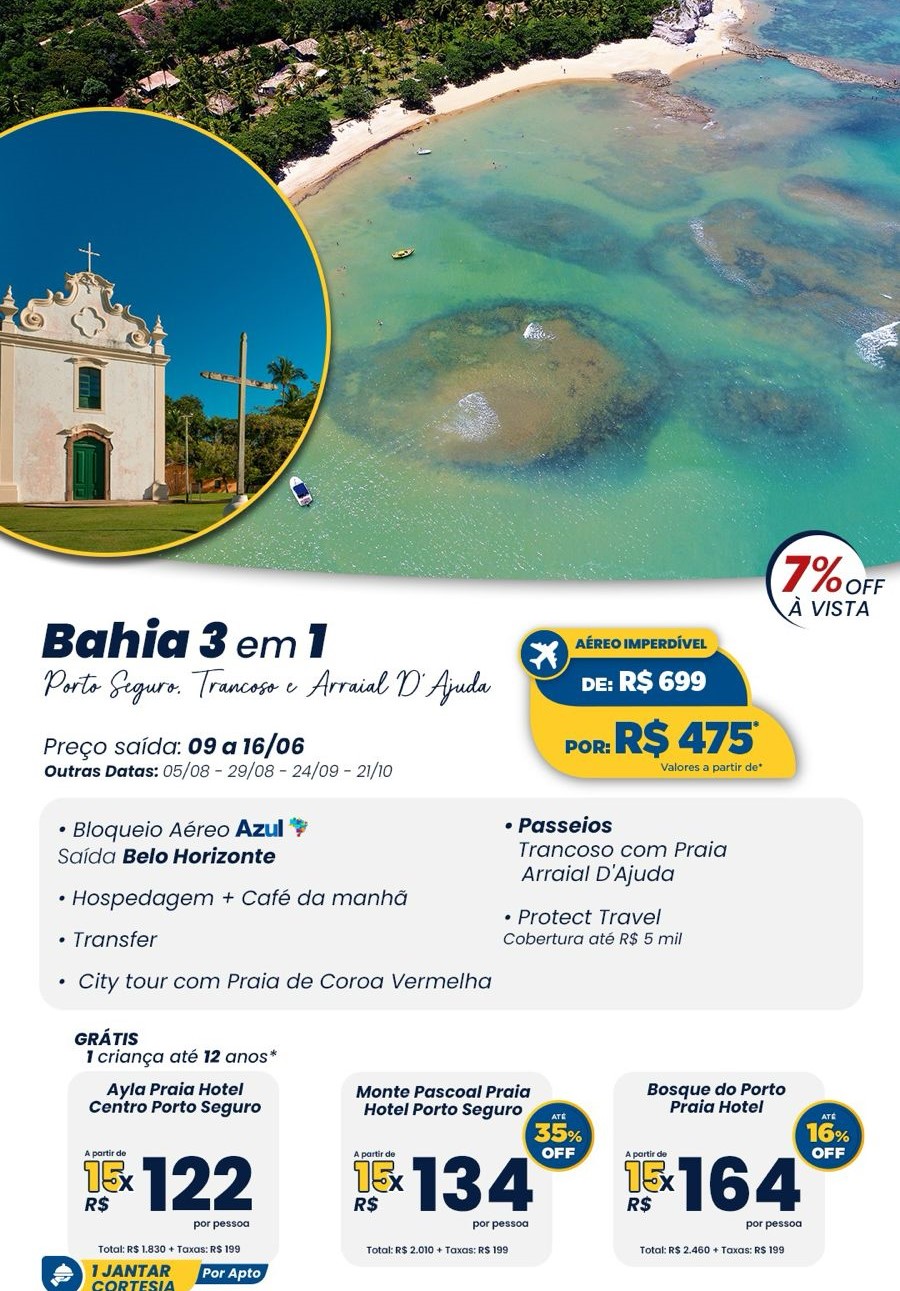 Bahia 3 em 1