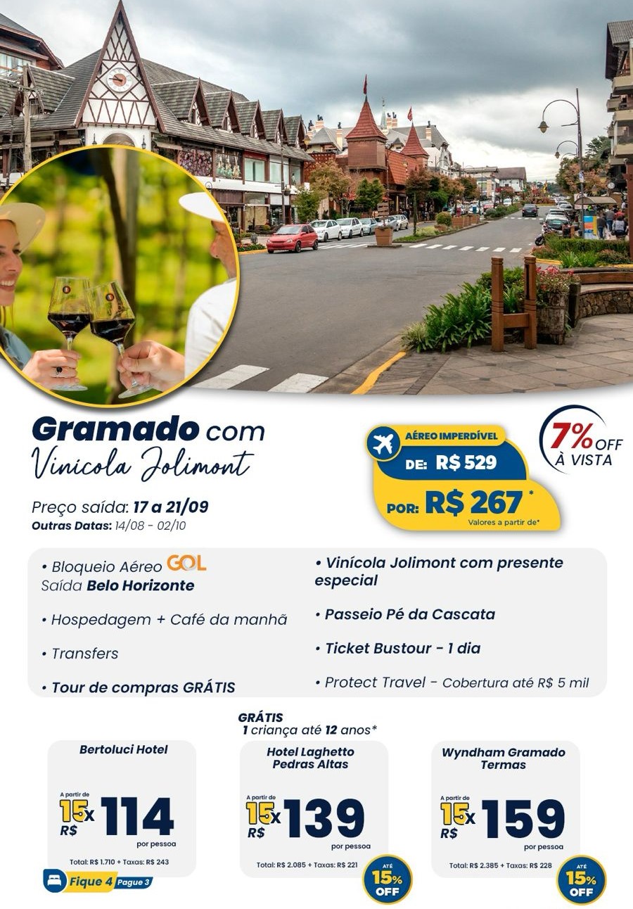 Gramado Vinícola Jolimont